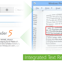Integrated Text Recognition (OCR)